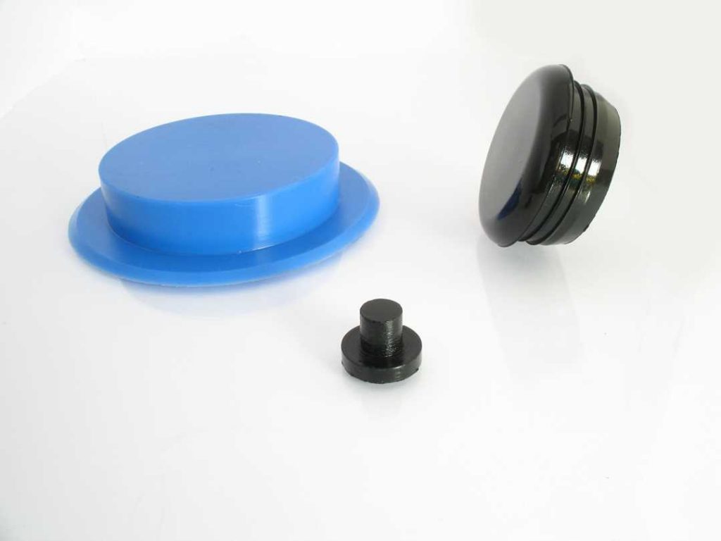 Round Caps with Stop | Protection and Durability | Barbieri Rubber